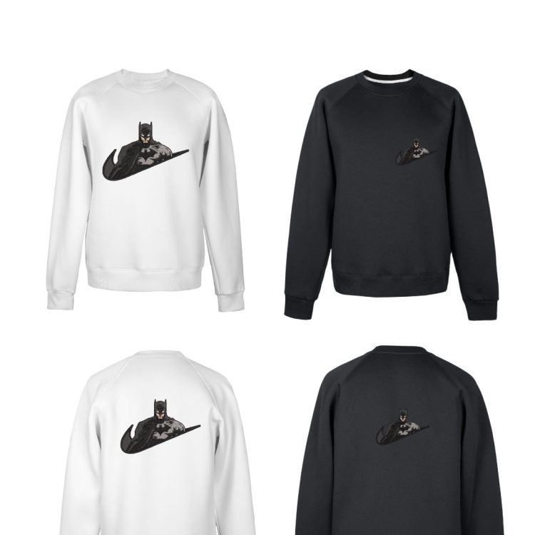 свитшот с вышивкой Nike Бэтмен